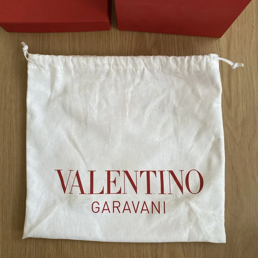 Valentino Garavani Big Stud Leather Belt Womens 85/34 Black Thick Made In Italy